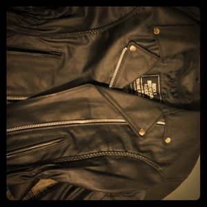 Leather jacket